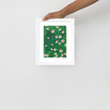 In The Rose Garden Framed Art Print
