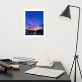 Sunset at Regents Park, London, UK Photography Print