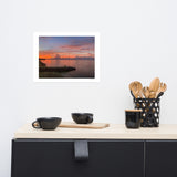 Sunset on the Beach, Hopewell Jamaica, Photography Print