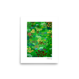 Wild Flower Garden Art Print