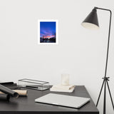 Sunset at Regents Park, London, UK Photography Print