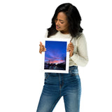 Sunset at Regents Park, London, UK Photography Print