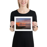 Sunset on the Beach, Hopewell Jamaica, Photography Print