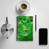 Wild Flower Garden Spiral Notebook