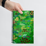 Wild Flower Garden Spiral Notebook