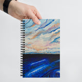 Wondering Waves Spiral Notebook