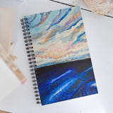 Wondering Waves Spiral Notebook