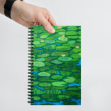 The Lily Pond Spiral Notebook