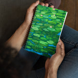 The Lily Pond Spiral Notebook