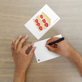 Strawberry Sandwich Postcard
