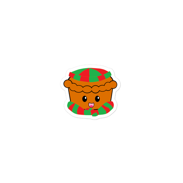 Festive Cutie Pie Sticker