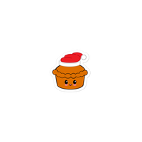 Festive Cutie Pie Sticker