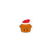 Festive Cutie Pie Sticker